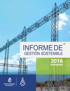 Informe de gestión sostenible EEBIS 2016